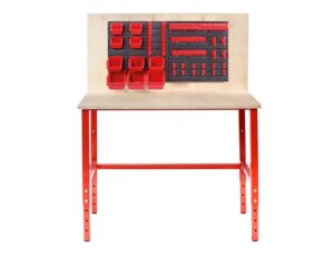 Töölaud 100x60 tööriistaseinaga