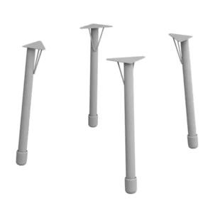 Lauajalad metallist 2 - 4tk