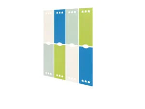 8 ust garderoobikapile vikerkaar