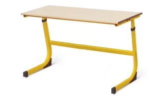 Reguleeritav laud 2-õpilasele kollane
